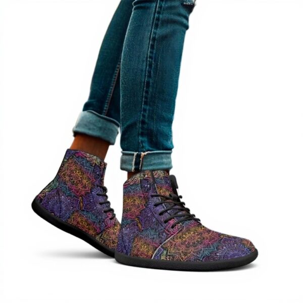 Binienty Barfußschuhe Zero Drop Leder Wasserdicht Herren