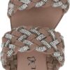 CAPRICE Damen Pantolette Flach Leder bequem Bark Crystal-1