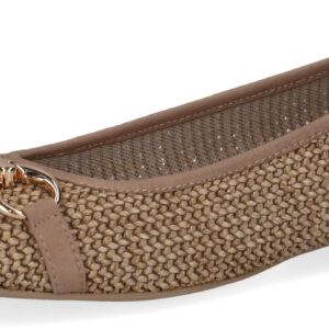 Caprice Damen Ballerinas Bast Elegant Leder Textil MEMOTION-0