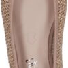 Caprice Damen Ballerinas Bast Elegant Leder Textil MEMOTION-1