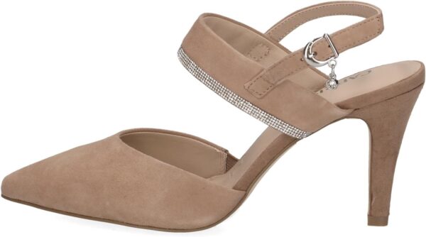 CAPRICE Slingpumps G-Weite Leder Memory-Schaum Damen-4