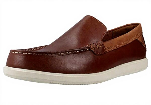 Clarks Herren Bratton Loafer Mocassins Leder Komfort