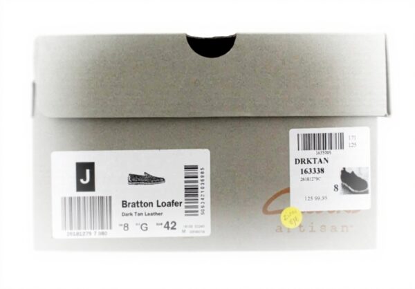 Clarks Herren Bratton Loafer Mocassins Leder Komfort