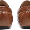DECARSDZ Herren Penny Loafers Slip On Schuhe PU Leder Casual-3