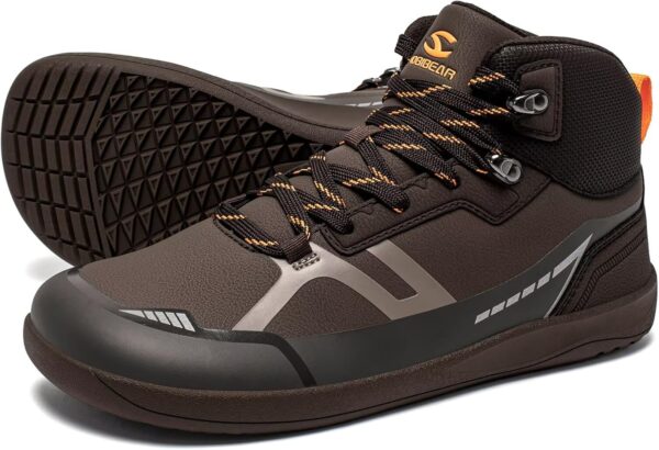 HOBIBEAR Barfußschuhe Damen Herren Leder Minimalistisch-0