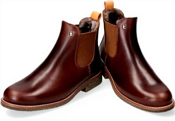 Panama Jack Damen Chelsea Boots Nappa Leder Winterstiefel