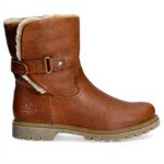 Panama Jack Biker Boots Damen warm gefüttert Halbschaft
