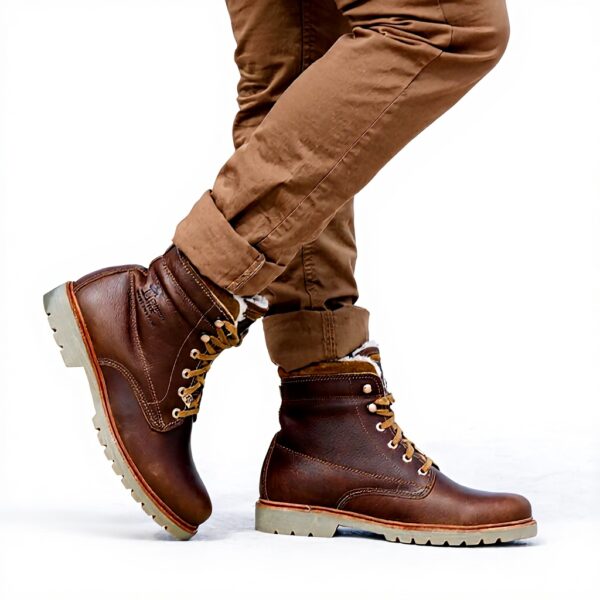 Panama Jack Aviator Herren Stiefel warm gefüttert Leder