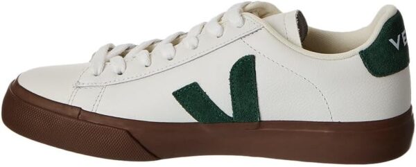 Veja Damen CampoSneaker Chromfreies Leder Weiß-1