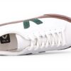 Veja CampoSneaker Herren chromfrei Leder Sneaker White Bark