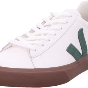 Veja CampoSneaker Herren chromfrei Leder Sneaker White Bark-0