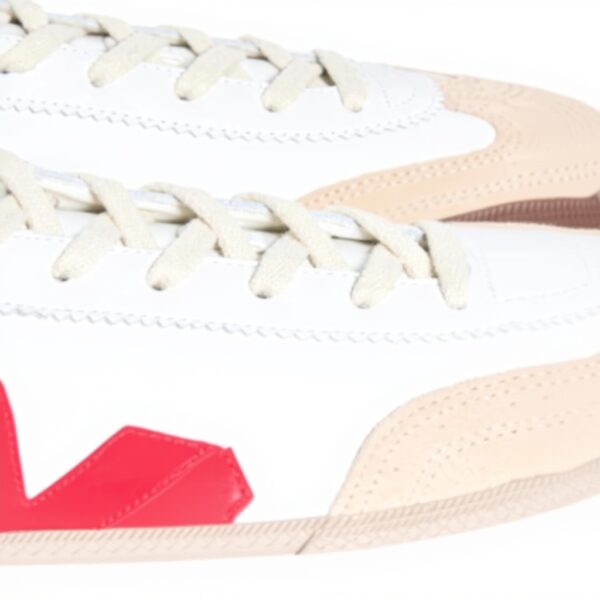 Veja Herren Volley Sneaker Weiß Pekin Rinde Gummisohle