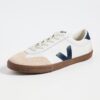 Veja Herren Sneaker Weiß Bootsbark Leder Volley-1