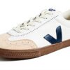 Veja Herren Sneaker Weiß Bootsbark Volley Leder