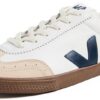 Veja Herren Sneaker Weiß Bootsbark Volley Leder-0