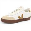 Veja Volley Sneaker Herren Leder Weiß Tent Bark