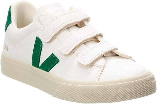 Veja Recife Logo Trainers Damen Sneaker chromfrei Leder-0
