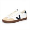 Veja Damen Sneaker Volley Bio-Leder Weiß Nautico Bark