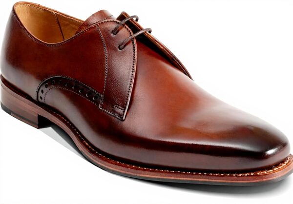 BARKER Oscar Schnürhalbschuhe Braun Handpatina Herren