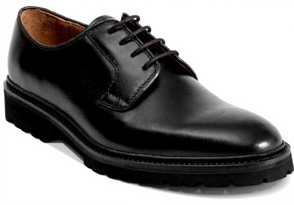 BARKER Truro Schnürhalbschuhe Schwarz Leder Herren