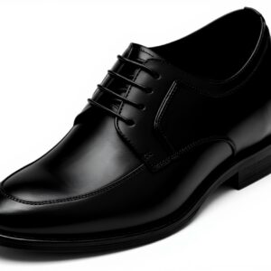 CALTO Herren Höhensteigerungsschuhe Leder Derby 2,8 Zoll