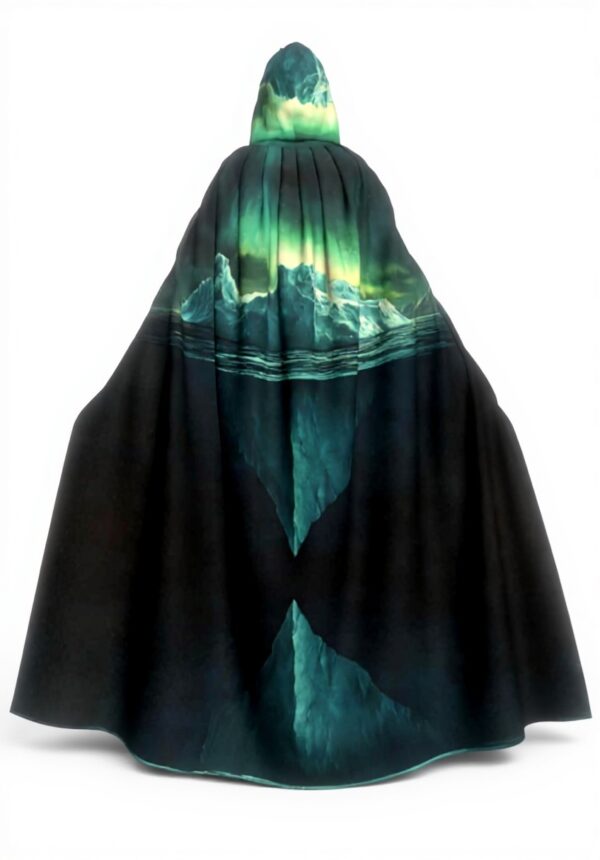 Iceberg Kapuzenumhang Halloween Karneval Kostüm Erwachsene