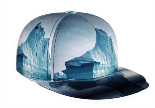 Icebergs Baseballkappe verstellbar sportlich Unisex Schwarz