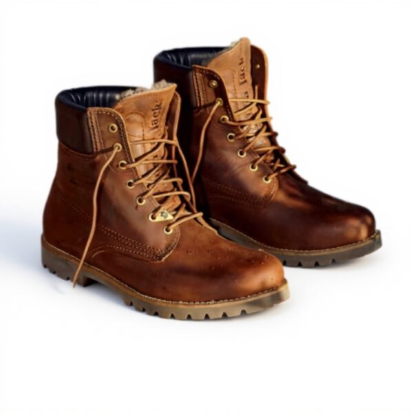 Panama Jack Damen Stiefel Kalt gefüttert Leder Kurzschaft