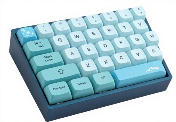 PBT Keycaps Hyekic XDA Profil Dye Sublimation Iceberg Design