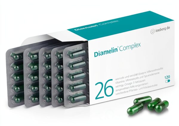 Diamelin Complex Nahrungsergänzung Vitamine Mineralien-5