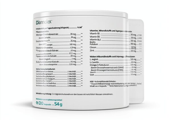 Diamelin Complex Nahrungsergänzung Vitamine Mineralien-4