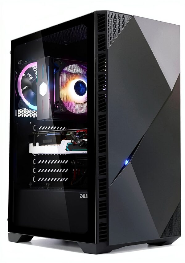 Zalman Z3 Iceberg PC Gehäuse Glasfenster RGB Lüfter