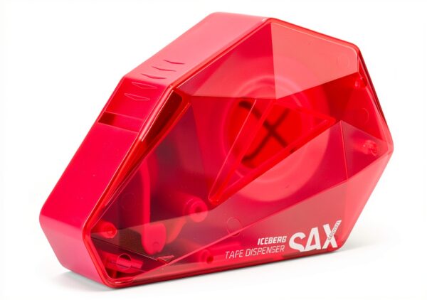 SAX Iceberg Klebebandabroller Pink ergonomisch Bürobedarf-2
