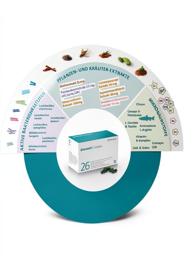 Diamelin Complex Nahrungsergänzung Vitamine Mineralien-3