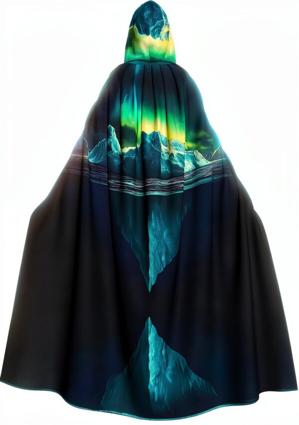 Iceberg Kapuzenumhang QAZWZML Verkleidung Erwachsene