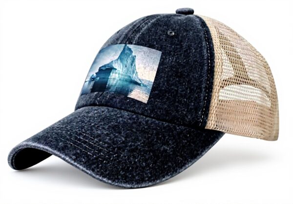 Icebergs Baseballkappe atmungsaktiv verstellbar